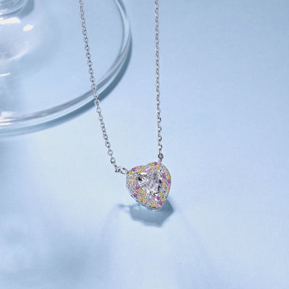 [Raffine]Exquisite Heart Shape Necklace