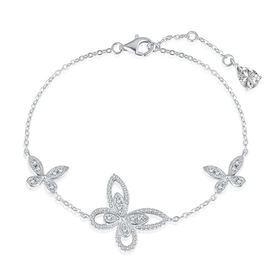[Raffine] Bracelet Pendentif Papillon Délicat