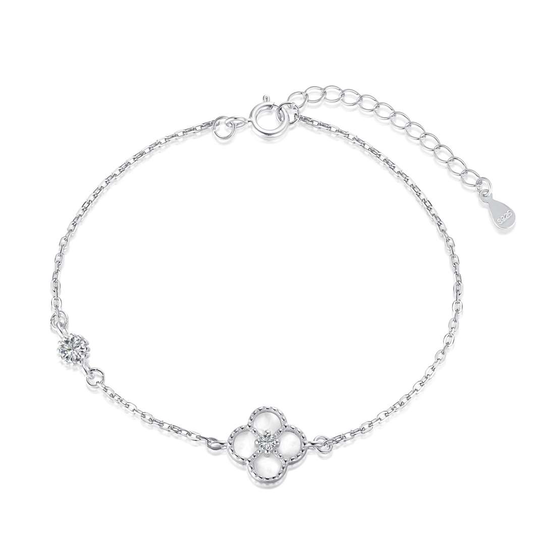 [Raffine] Bracelet délicat trèfle à quatre feuilles