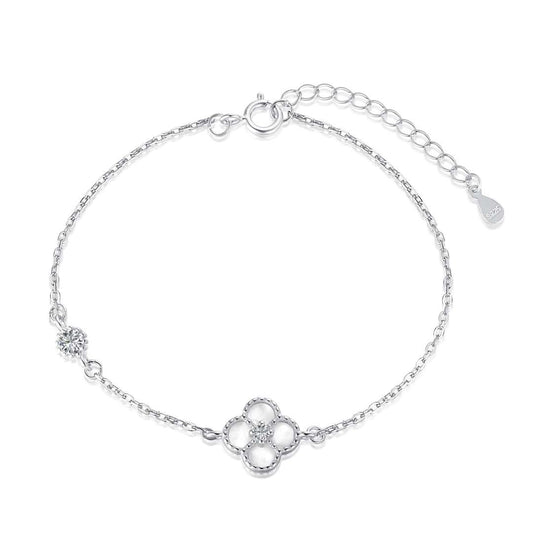 [Raffine] Bracelet délicat trèfle à quatre feuilles