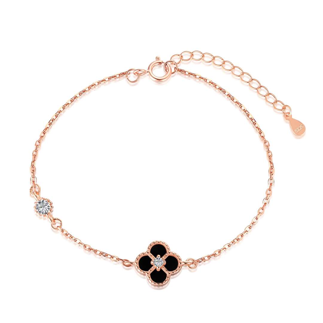 [Raffine] Bracelet délicat trèfle à quatre feuilles