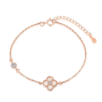 [Raffine] Bracelet délicat trèfle à quatre feuilles