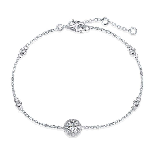 [Raffine] Bracelet éblouissant en forme de coupe ronde