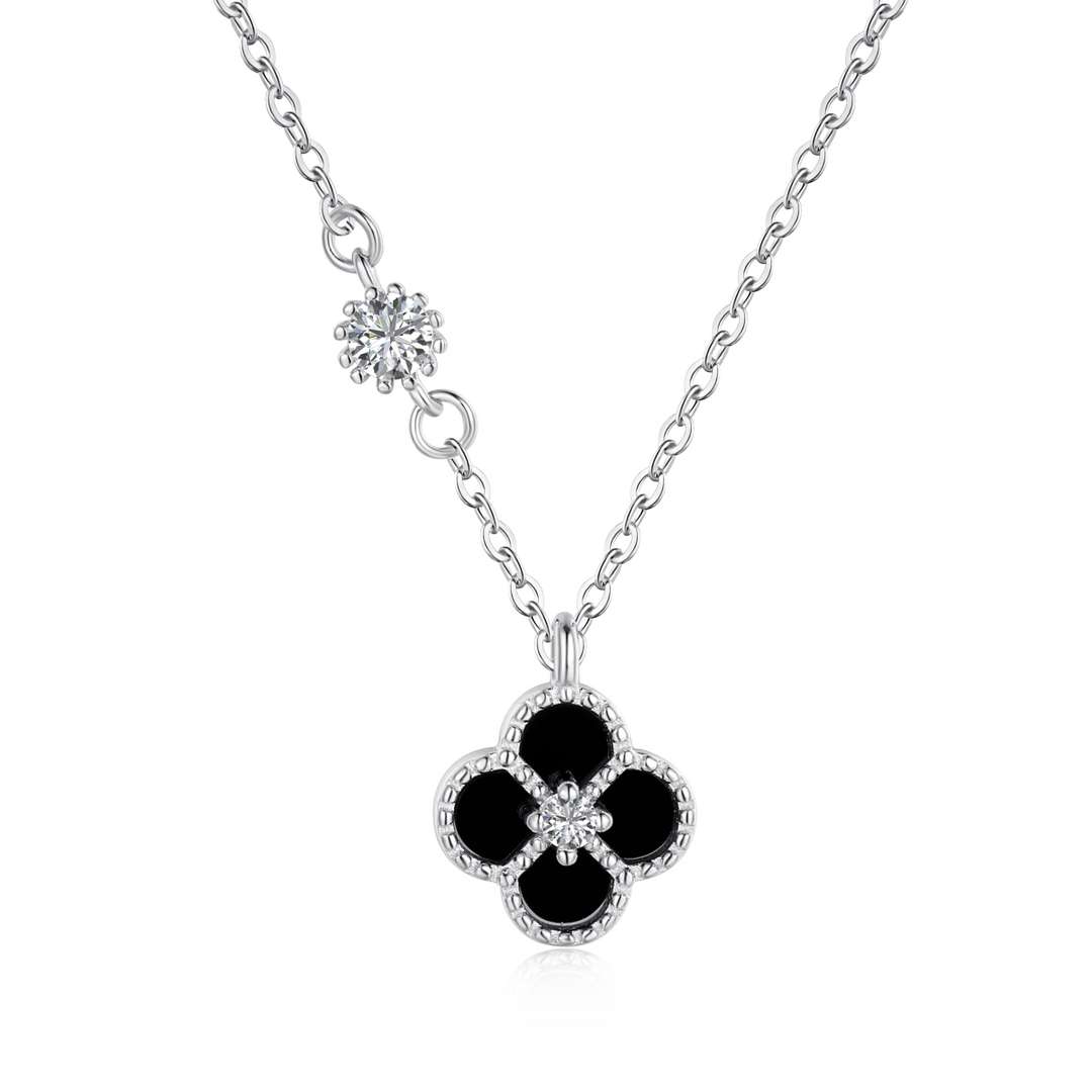 [Raffine]Delicate Flower Shape Necklace