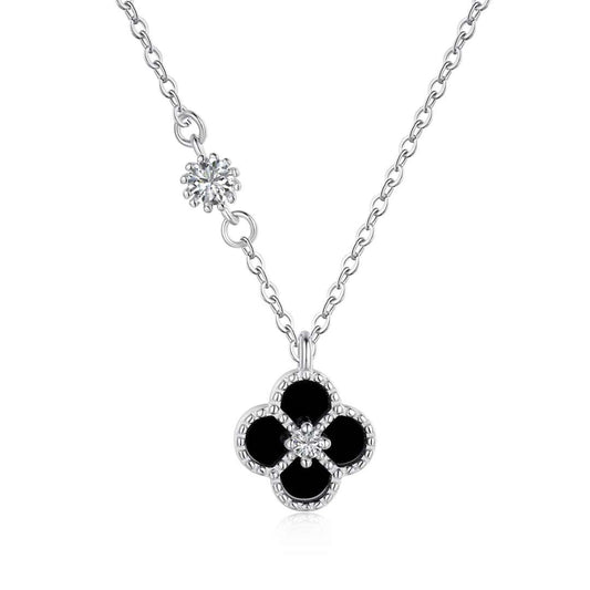 [Raffine]Delicate Flower Shape Necklace