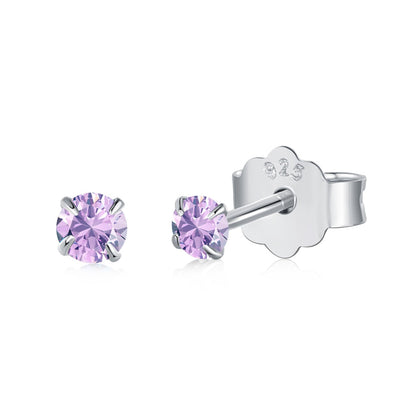 [Raffine]Delicate Solitaire Earrings