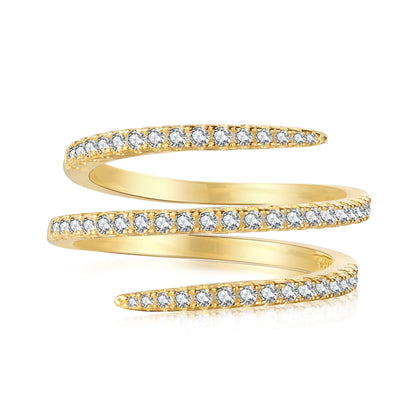 [Raffine] Anillo diario único y vibrante con enredos