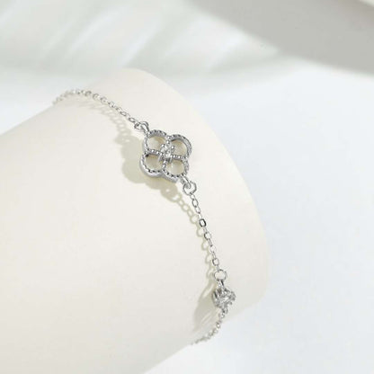 [Raffine] Bracelet délicat trèfle à quatre feuilles