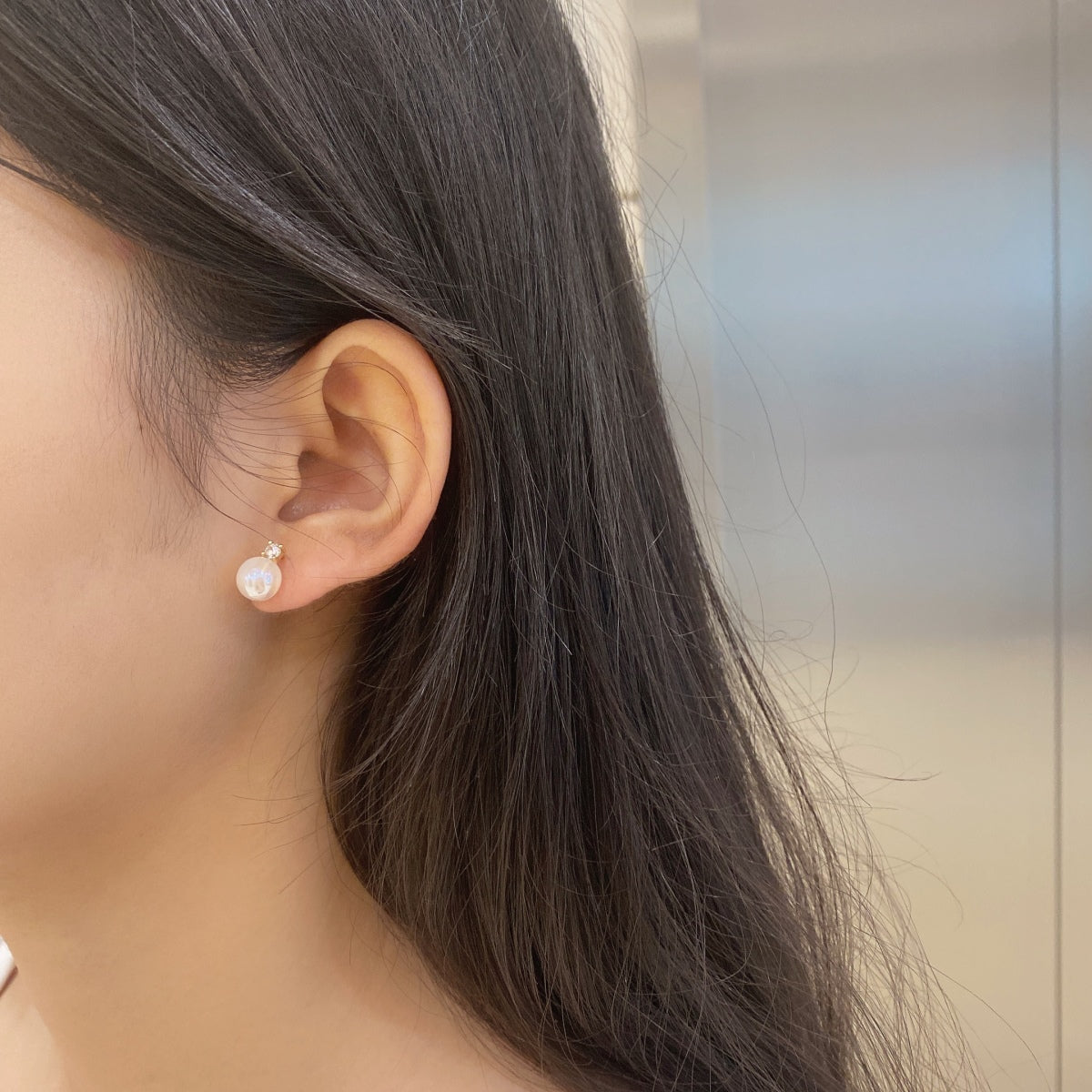 [Raffine]Symphony Mermaid Pearl Earrings