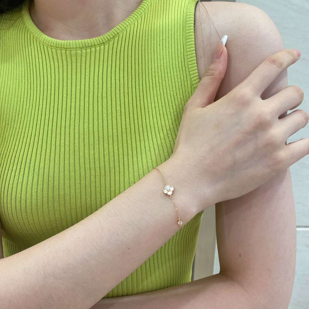 [Raffine] Bracelet délicat trèfle à quatre feuilles