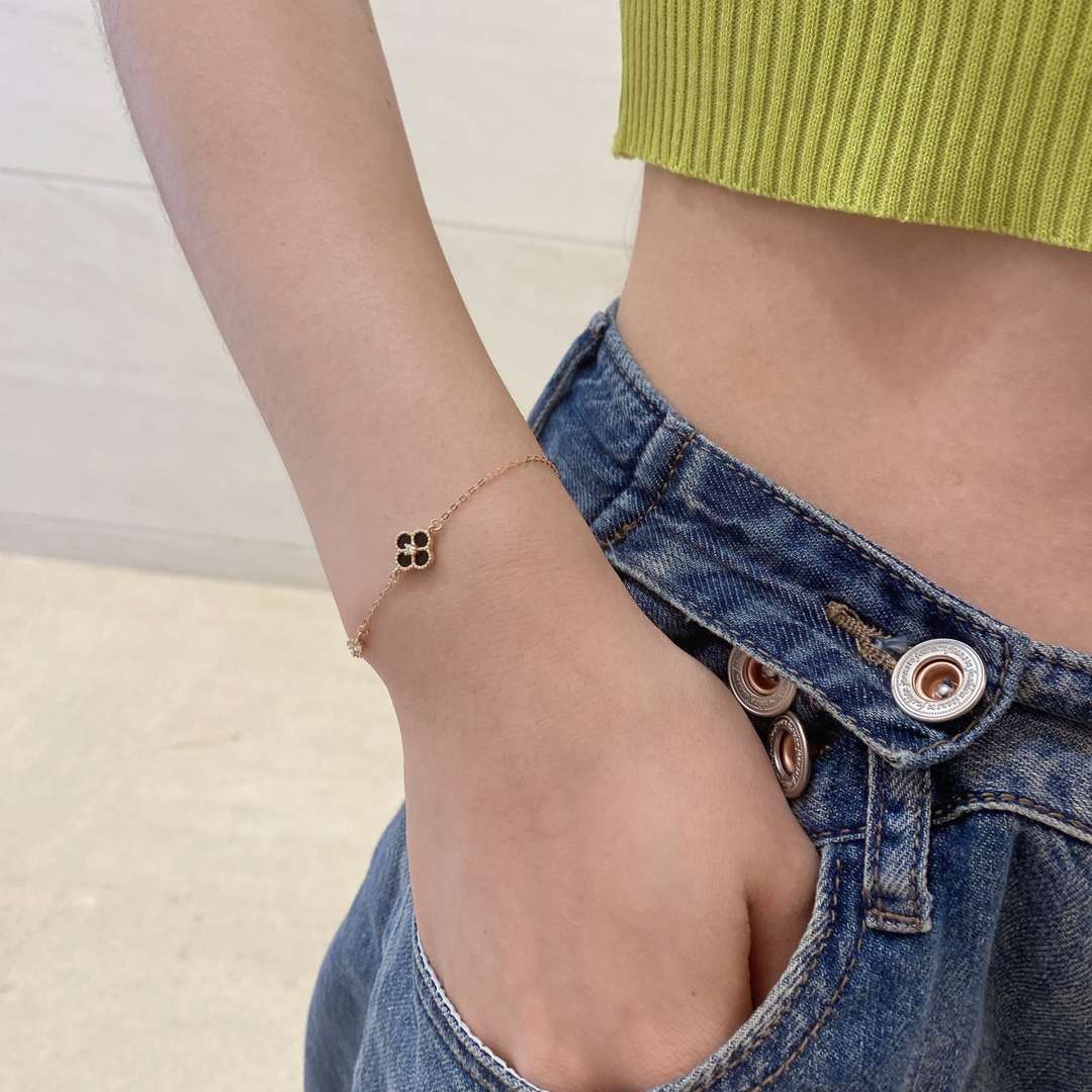 [Raffine] Bracelet délicat trèfle à quatre feuilles