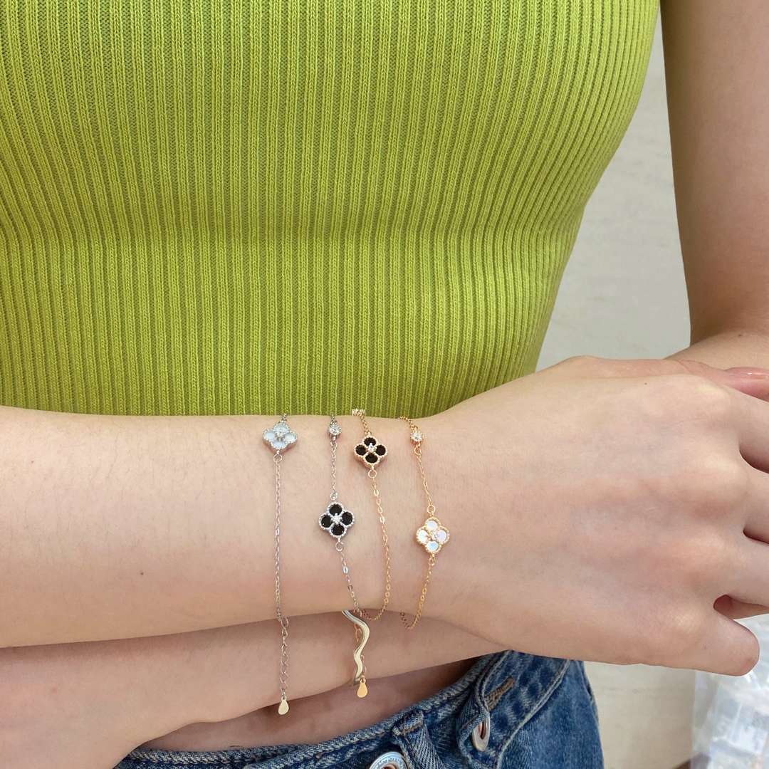 [Raffine] Bracelet délicat trèfle à quatre feuilles