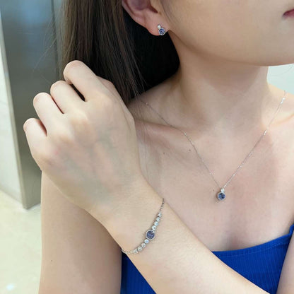 [Raffine]Pulsera lujosa Corazón del Océano