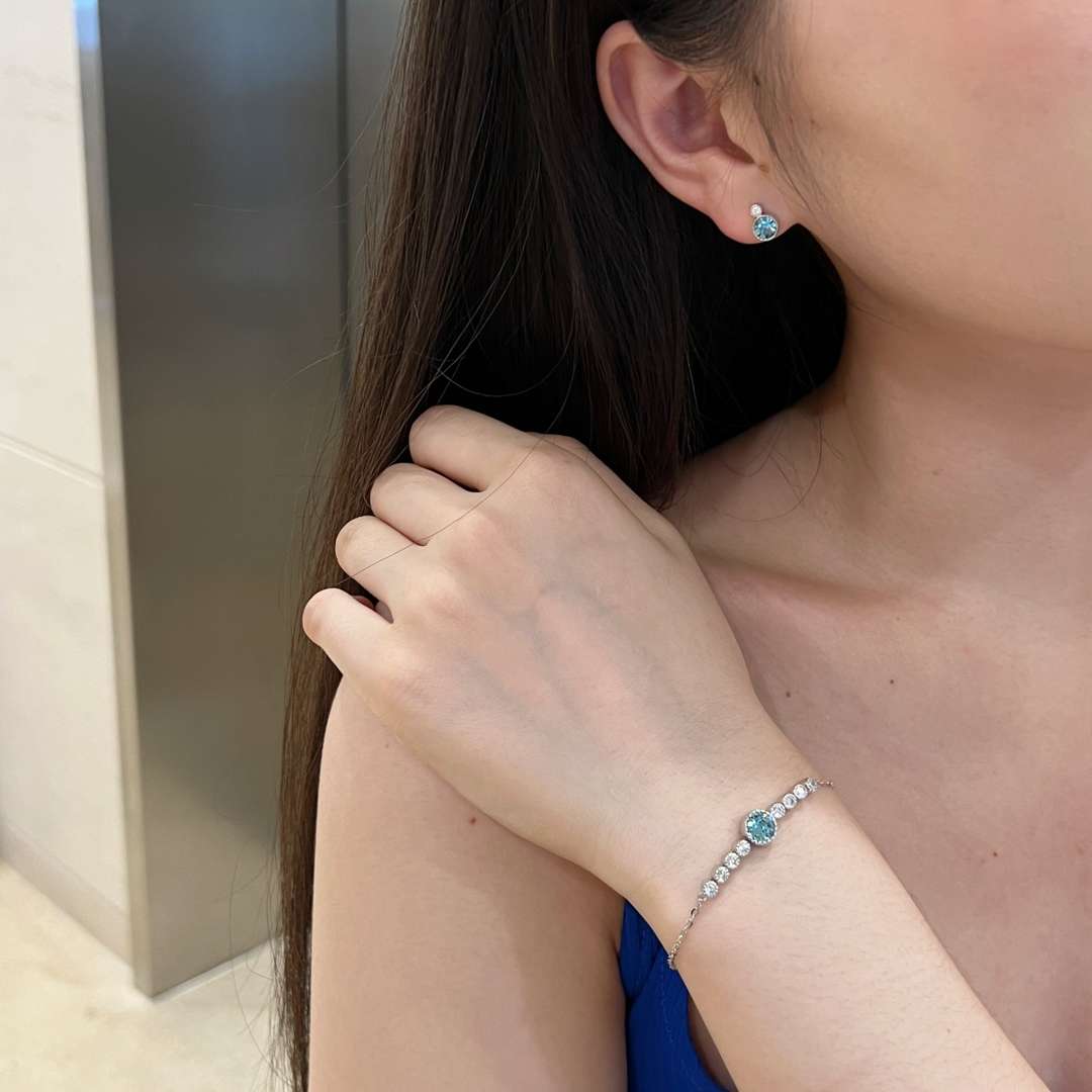 [Raffine]Pulsera lujosa Corazón del Océano