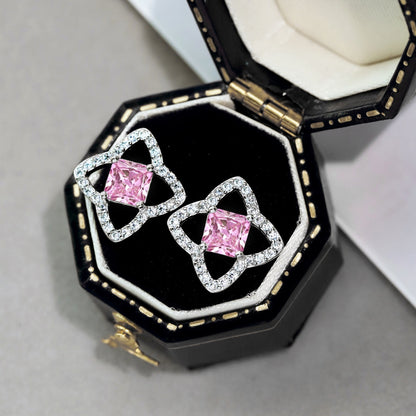[Raffine]Elegant Star Shape Princess Cut Daily Earrings