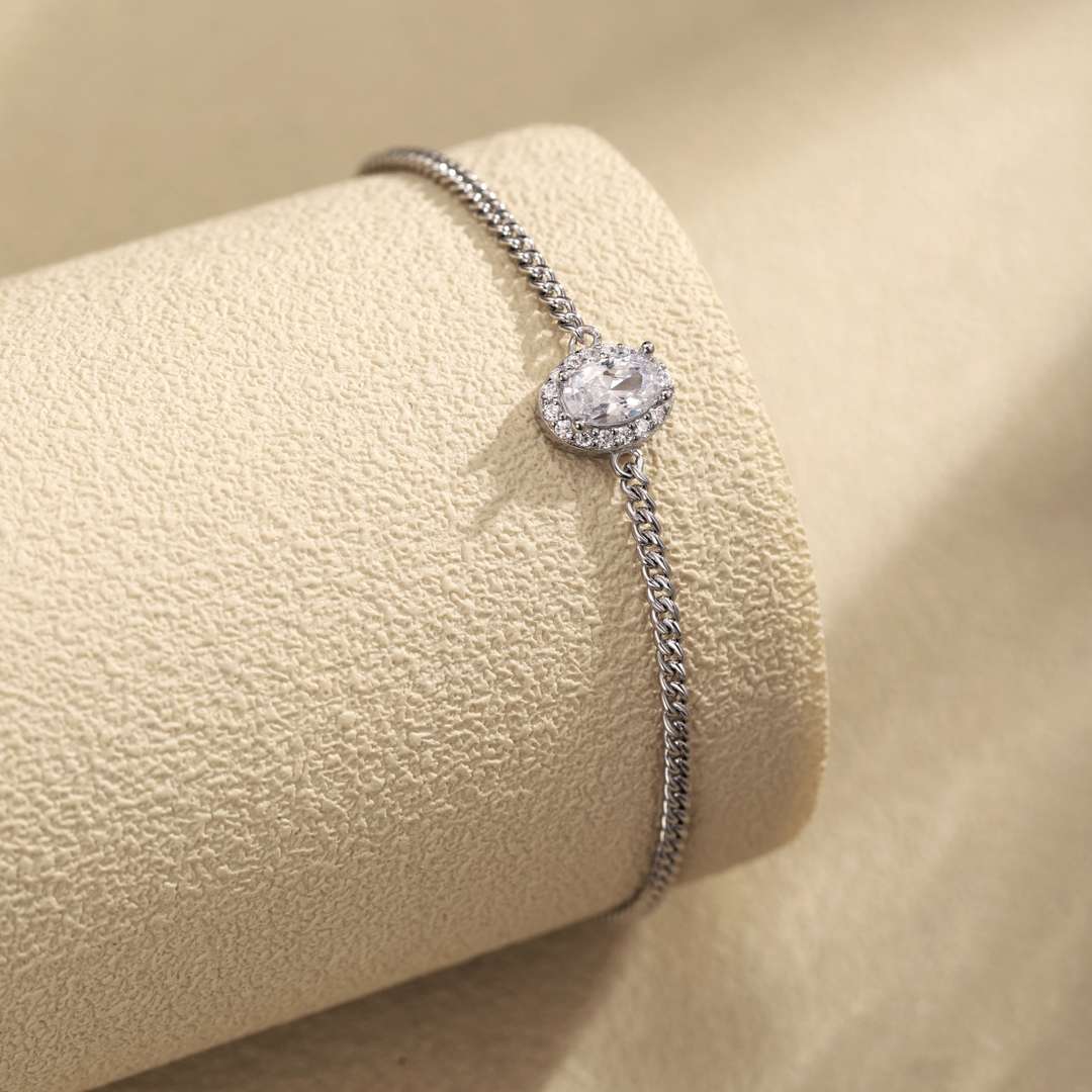[Raffine] Bracelet exquis de forme ovale