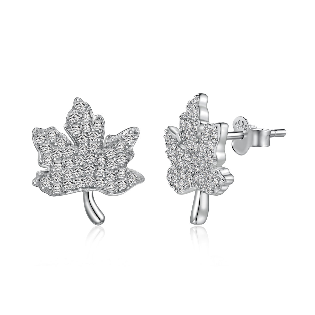 [Raffine]Exquisite Maple Leaf Design Earrings