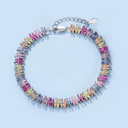 [Raffine] Pulsera de fiesta brillante y exquisita con múltiples cortes