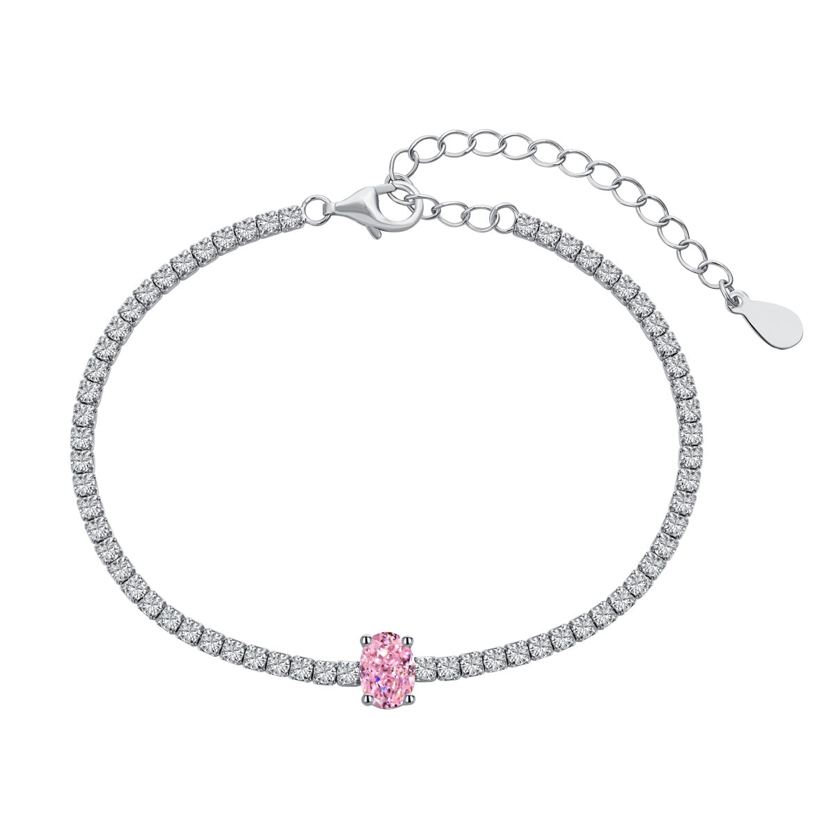 [Raffine] Pulsera diaria de corte ovalado exquisito de 0,75 quilates