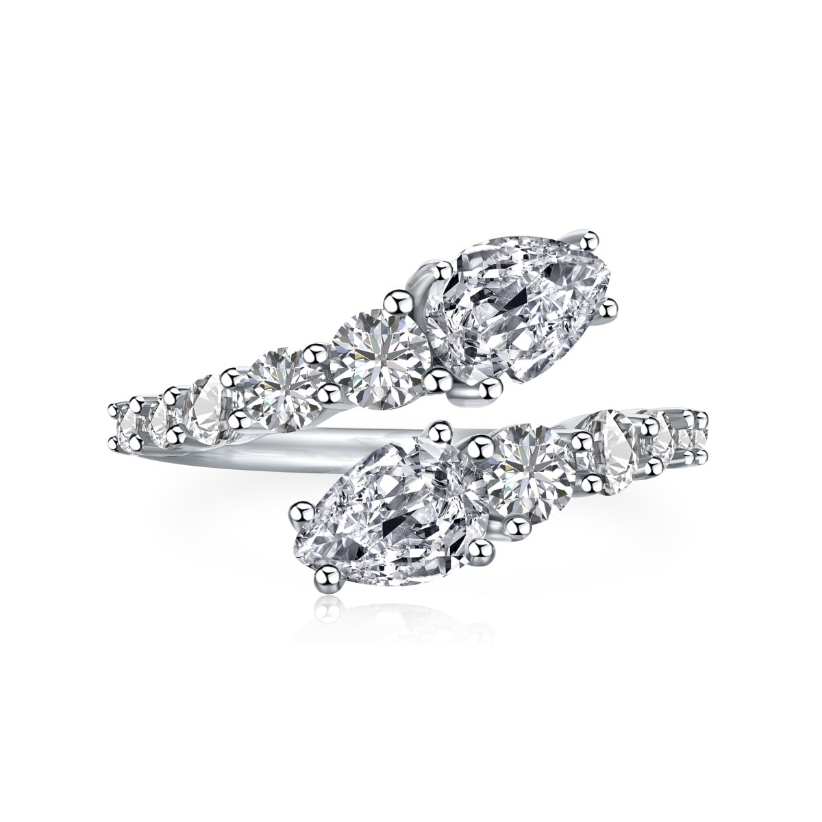 [Raffine] Anillo diario delicado y vibrante con forma de serpiente