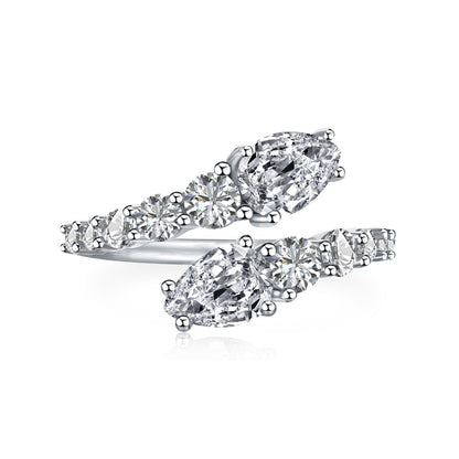 [Raffine] Anillo diario delicado y vibrante con forma de serpiente