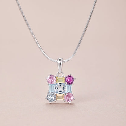 [Raffine]Gorgeous Multi Colorful Necklace