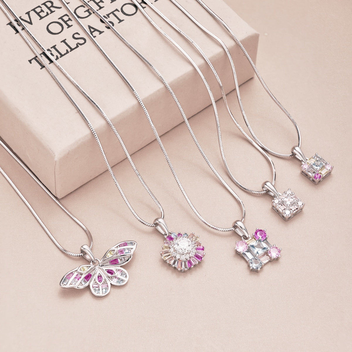 [Raffine]Gorgeous Multi Colorful Necklace