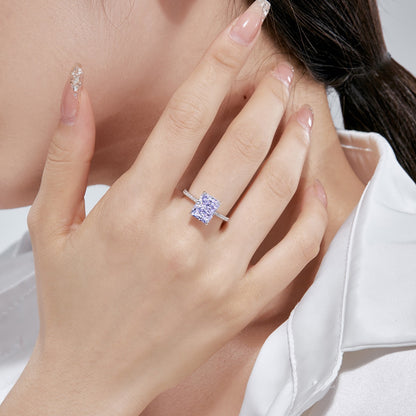 [Raffine] Anillo de compromiso de lujo de 4,0 quilates