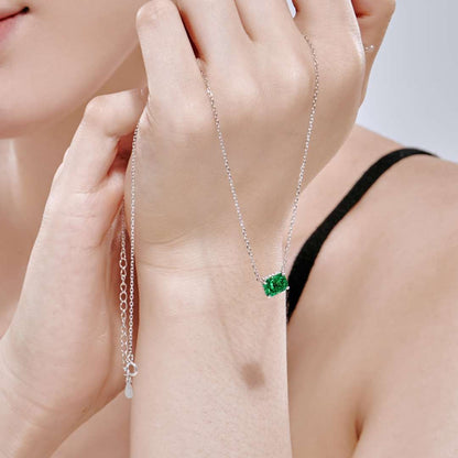 [Raffine] Collier coloré de forme carrée luxueuse