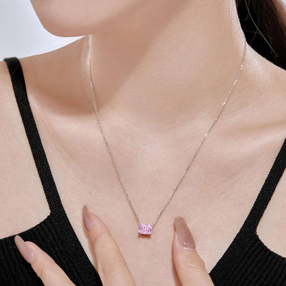 [Raffine] Collier coloré de forme carrée luxueuse