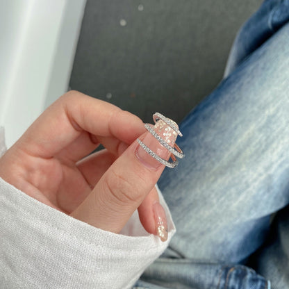 [Raffine] Anillo diario único y vibrante con enredos