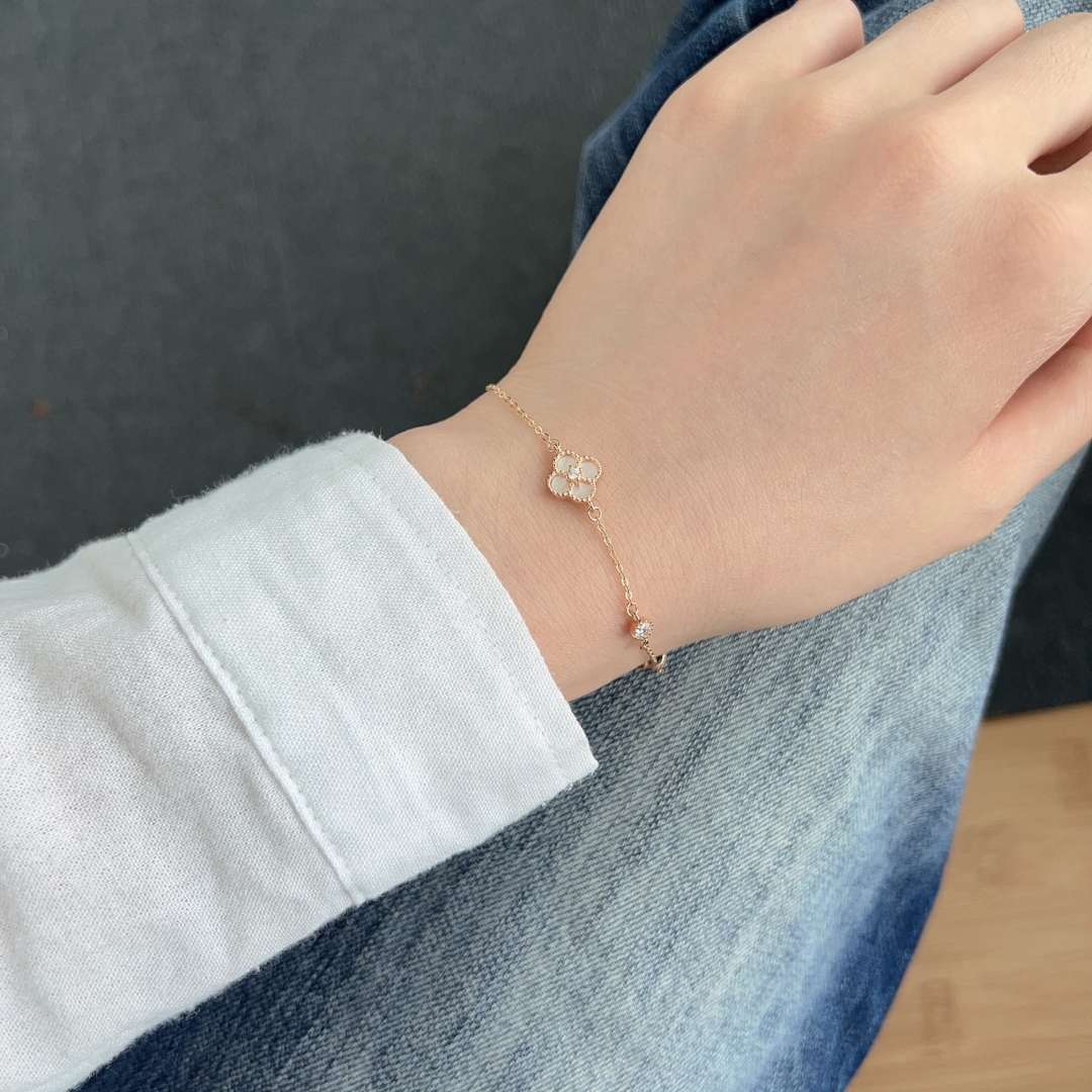 [Raffine] Bracelet délicat trèfle à quatre feuilles
