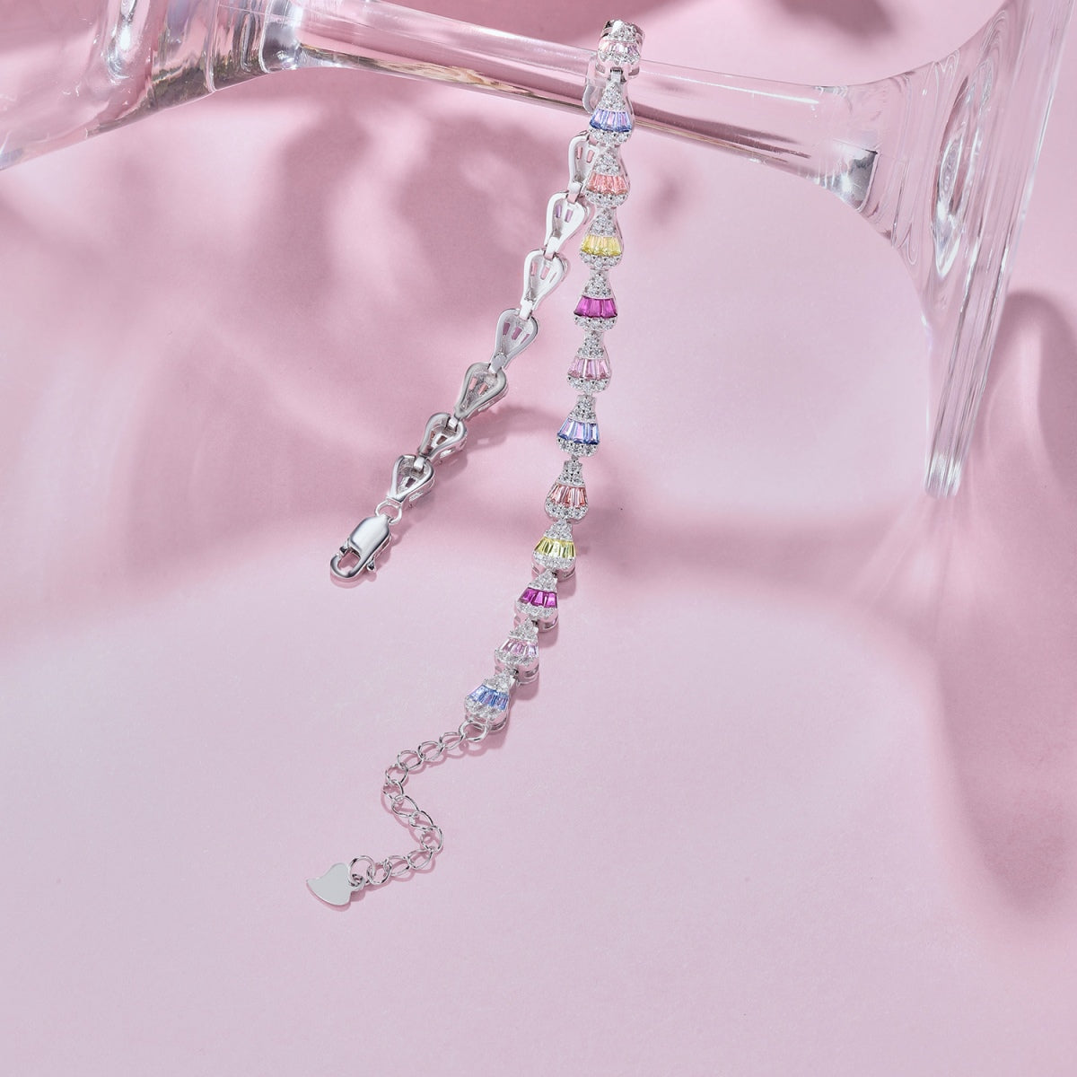 [Raffine] Pulsera diaria con forma de gota de agua radiante
