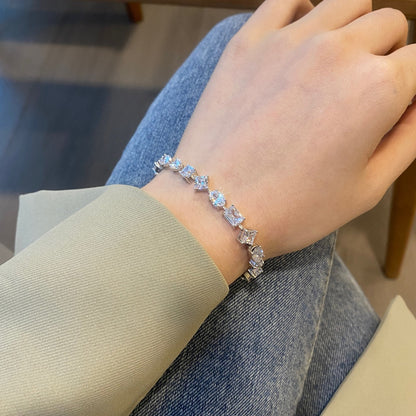 [Raffine] Pulsera única y exquisita de múltiples cortes para uso diario