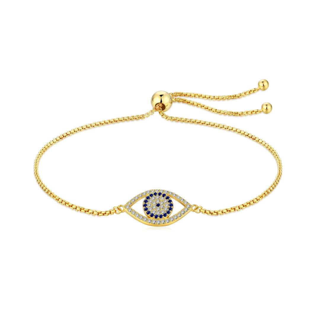 [Raffine]Collar con forma de ojo deslumbrante