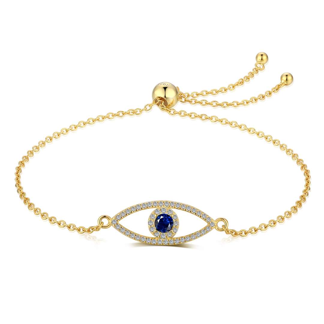 [Raffine] Pulsera con diseño hueco de ojo de diablo