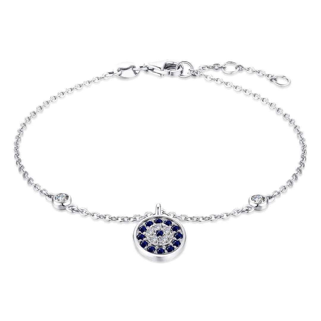[Raffine]Pulsera redonda de ojo de diablo