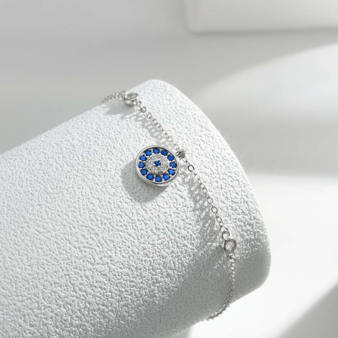 [Raffine]Pulsera redonda de ojo de diablo
