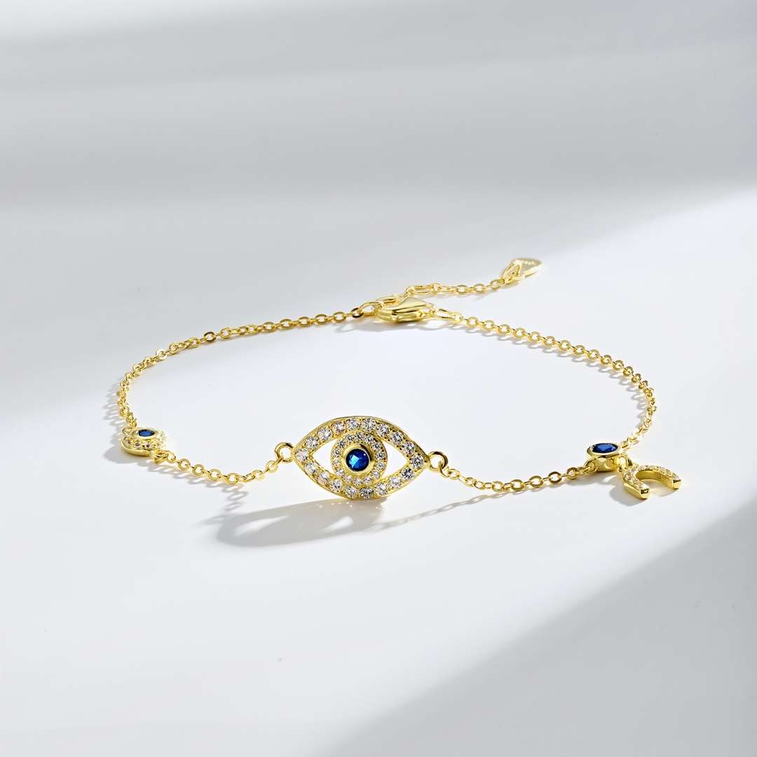 [Raffine] Collier délicat en forme d'œil
