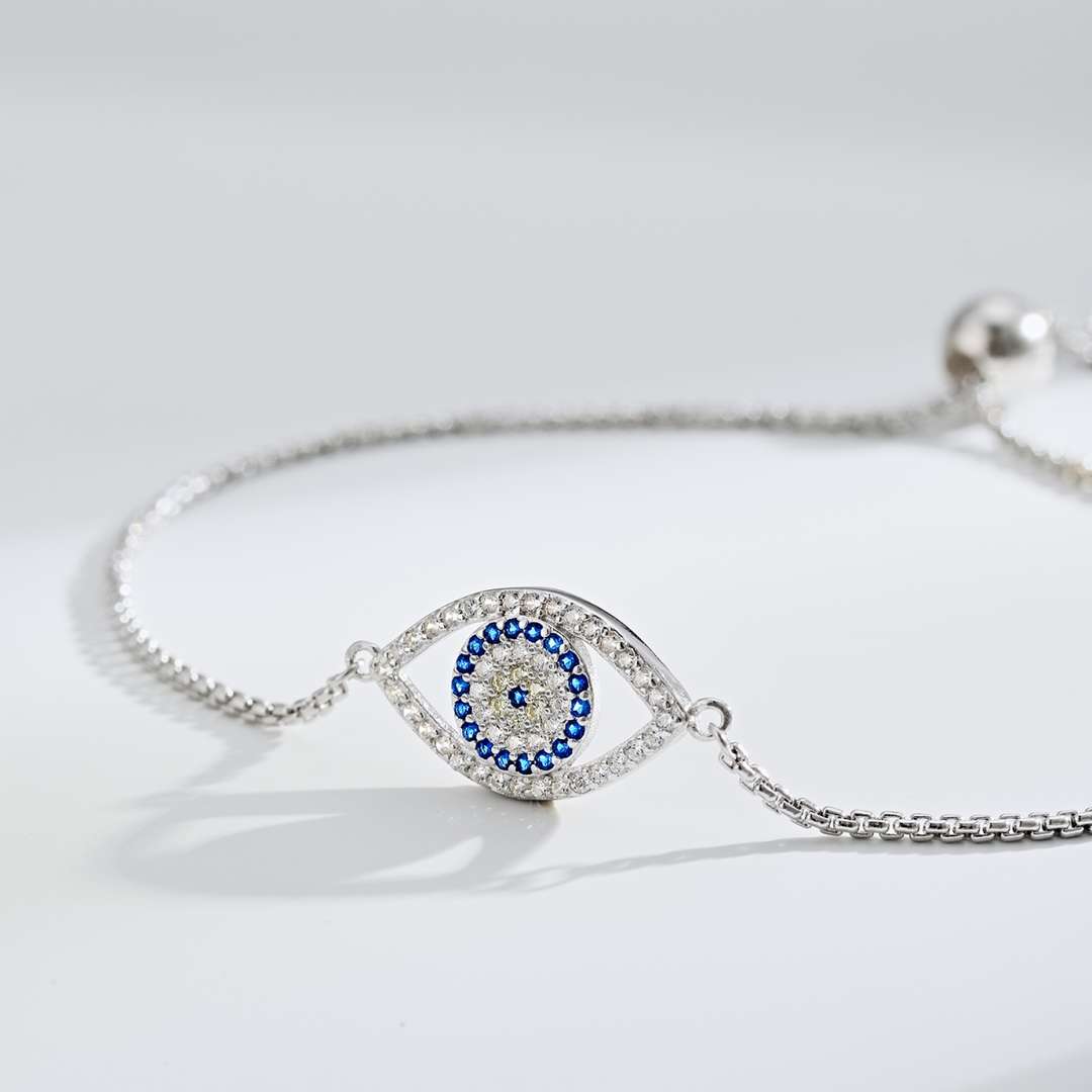 [Raffine]Collar con forma de ojo deslumbrante