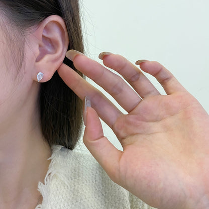 [Raffine]Ornate Water Drop Shape Earrings