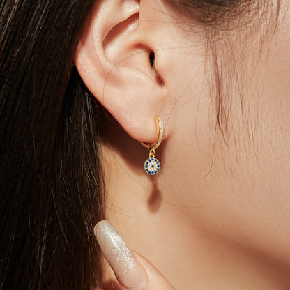 [Raffine]Unique Devil Eye Earrings