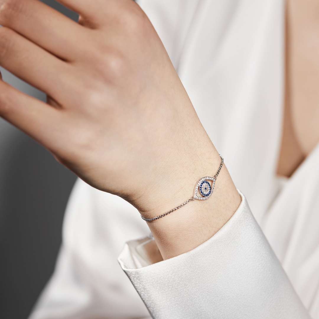 [Raffine]Collar con forma de ojo deslumbrante