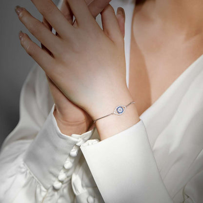 [Raffine]Collar con forma de ojo deslumbrante