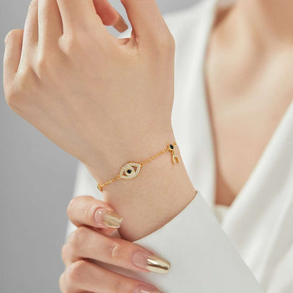 [Raffine] Collier délicat en forme d'œil