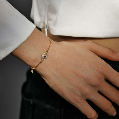 [Raffine] Collier délicat en forme d'œil