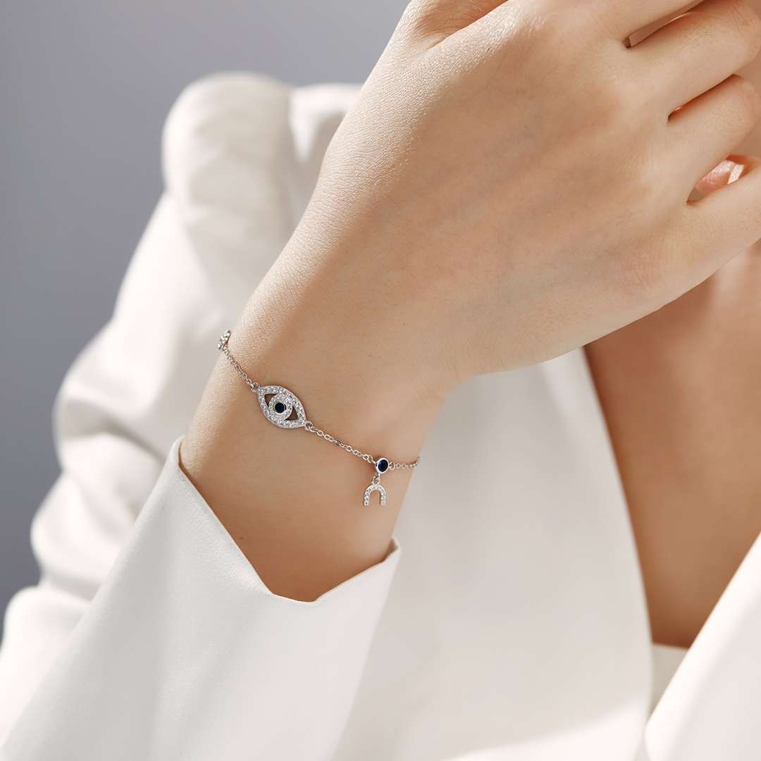 [Raffine] Collier délicat en forme d'œil