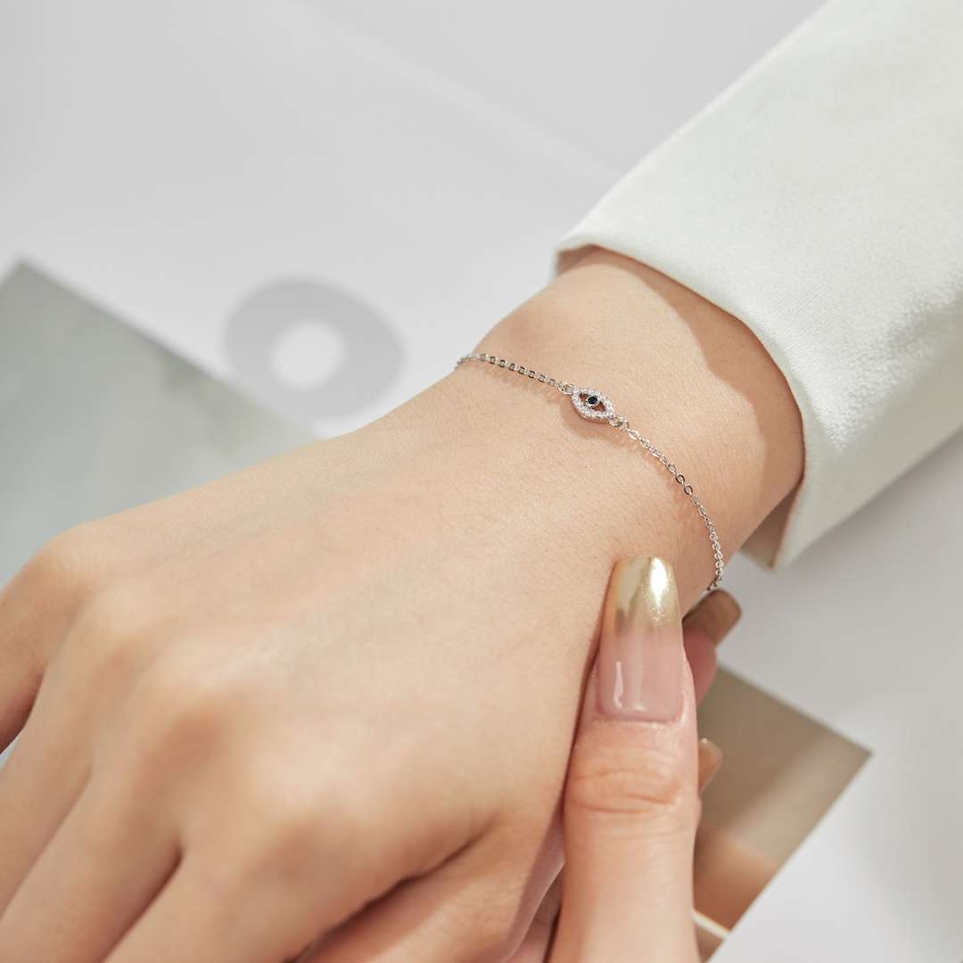 [Raffine]Collar con forma de mal de ojo