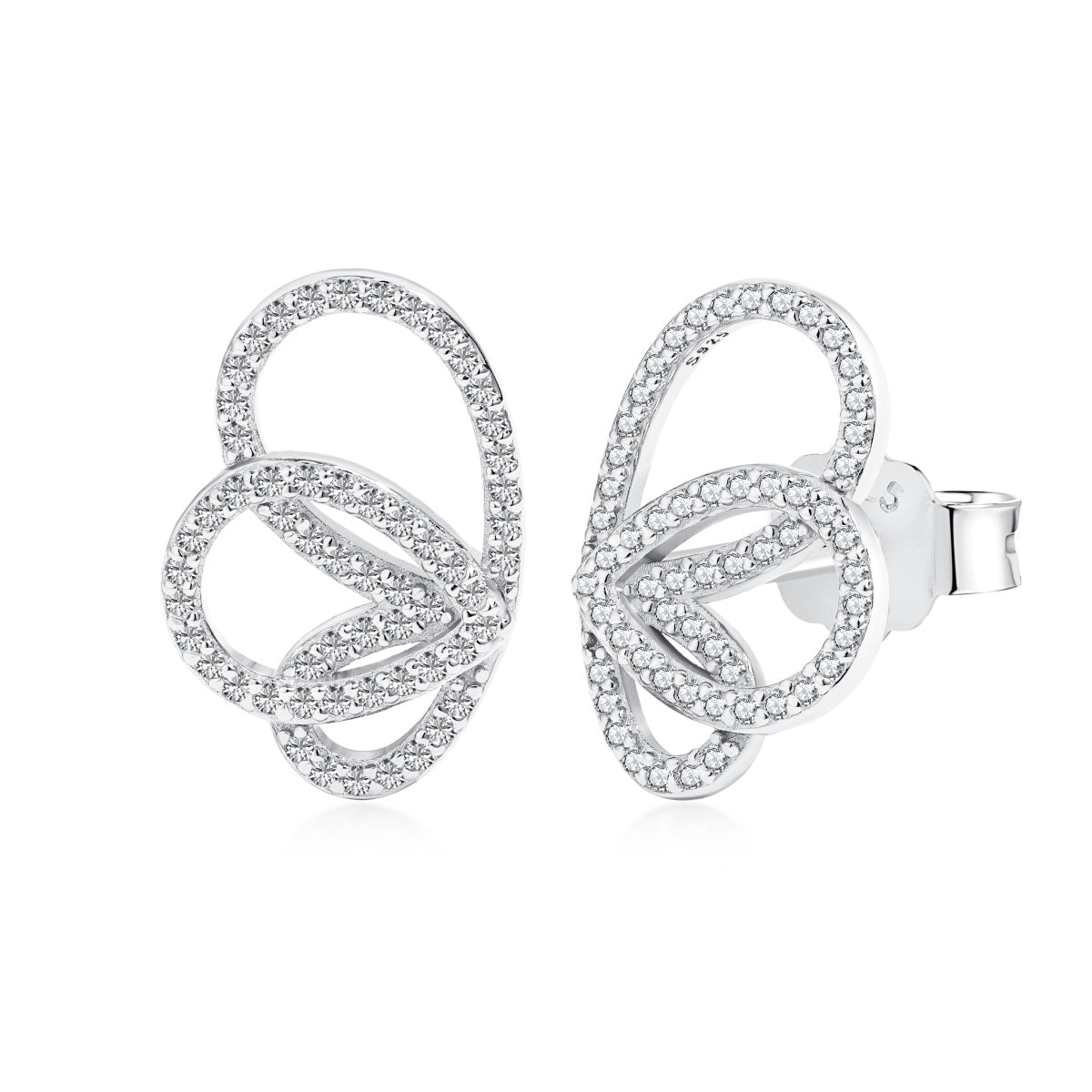[Raffine]Exquisite Butterfly Shape Earrings