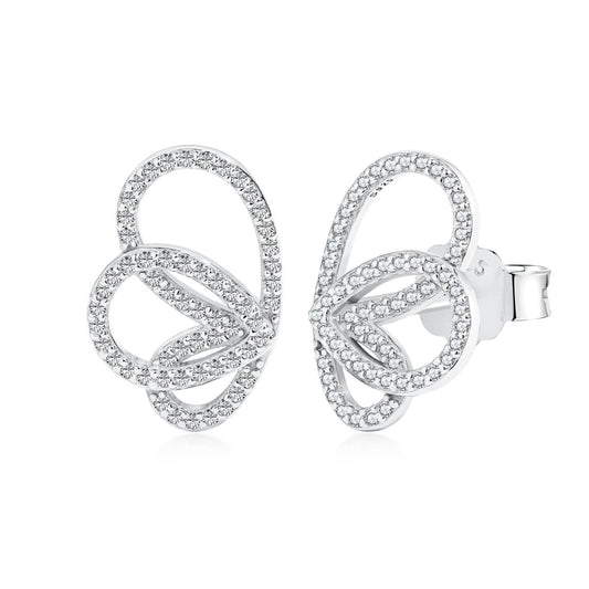 [Raffine]Exquisite Butterfly Shape Earrings
